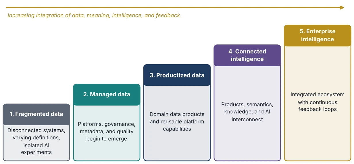 Figure 25.2: Enterprise Intelligence Maturity Model