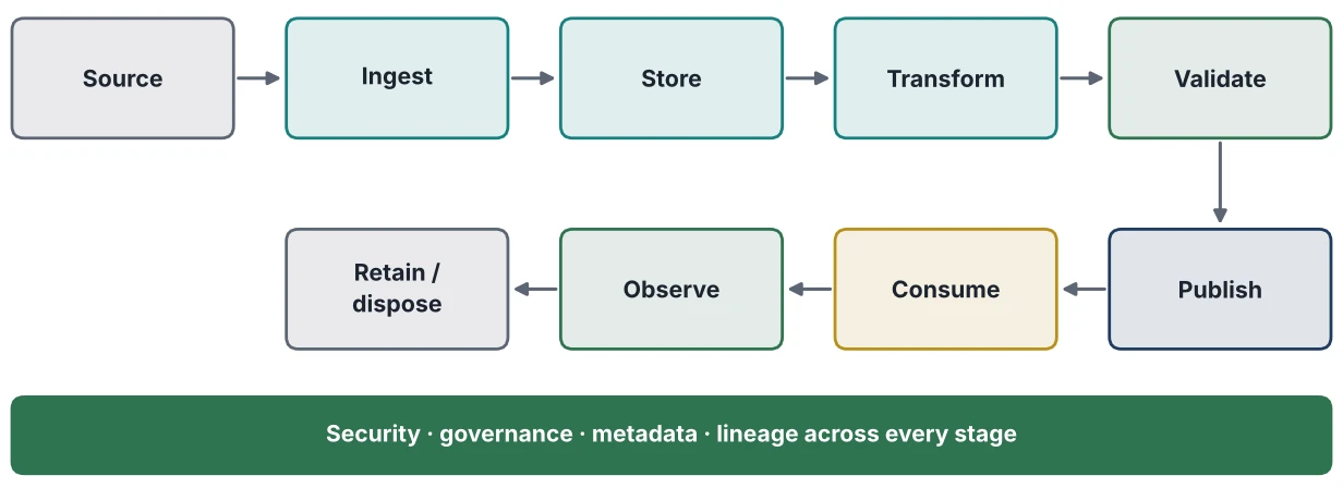 Figure 9.1: Enterprise Data Engineering Lifecycle